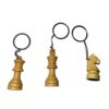 2.5” STAUNTON MAGNETIC CHESS PIECES KEYCHAIN PACK OF 3