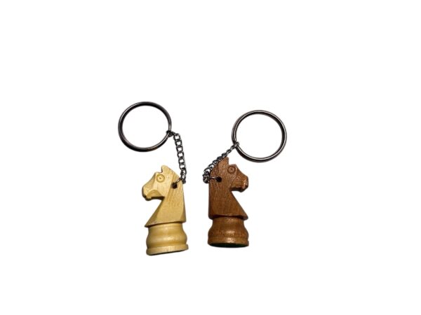 2.5” STAUNTON MAGNETIC CHESS PIECES KEYCHAIN PACK OF 6 - Image 6