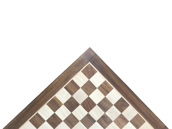 3.9” RUSSIAN ZAGREB 1959’ WEIGHTED CHESS PIECES WITH 19” GOLDEN ROSEWOOD CHESSBOARD - Image 12