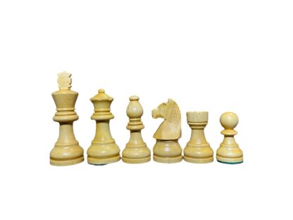 3” STAUNTON GERMAN KNIGHT WEIGHTED CHESS PIECES WITH 16” GOLDEN ROSEWOOD CHESSBOARD WITH 2 EXTRA QUEENS - Image 7