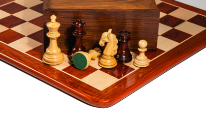 4.5” COLUMBIAN STAUNTON SERIES LUXURY TRIPLE WEIGHTED CHESS PIECES - Image 9