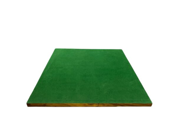 17” EBONY WOOD WITH GOLDEN ROSEWOOD BORDER CHESSBOARD 45mm SQUARE - Image 6