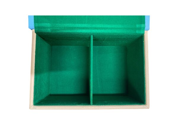 LEATHERETTE STORAGE BOX FOR CHESS PIECES UPTO 4” - Image 7