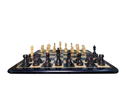 Chess Pieces with Ebony Chessboard