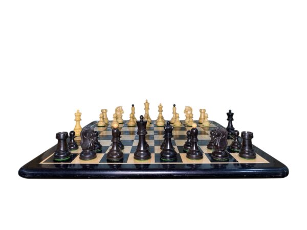 Chess Pieces with Ebony Chessboard
