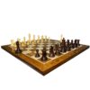 Golden Rosewood Chess Pieces