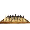Golden Rosewood Chess Pieces