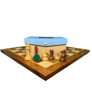 21” Golden Rosewood Chess Board