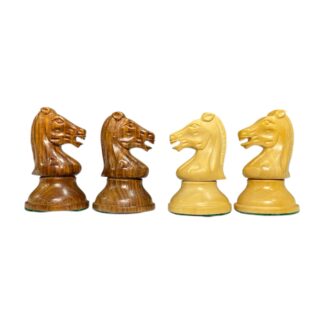 Golden Rosewood Chess Pieces