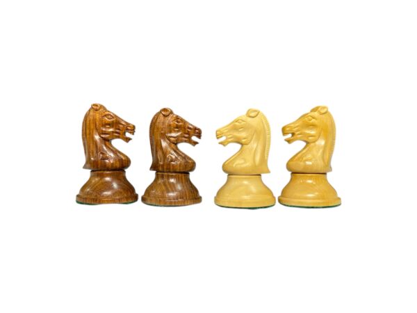 Golden Rosewood Chess Pieces