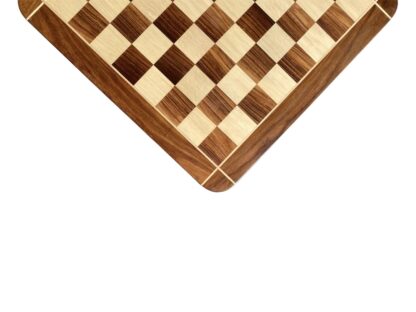 23” GOLDEN ROSEWOOD & MAPLEWOOD CHESSBOARD 60mm SQUARE SIZE