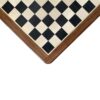 21” EBONY WOOD WITH GOLDEN ROSEWOOD BORDER CHESSBOARD 55mm SQUARE