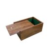 GOLDEN ROSEWOOD STORAGE BOX FOR 3-4inches CHESS PIECES