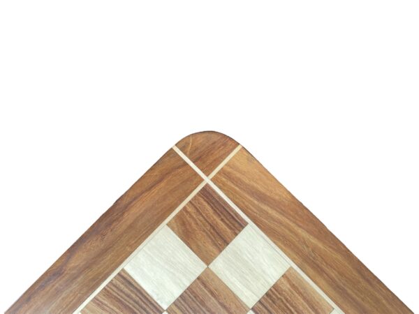 23” GOLDEN ROSEWOOD & MAPLEWOOD CHESSBOARD 60mm SQUARE SIZE - Image 4