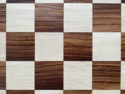 23” GOLDEN ROSEWOOD & MAPLEWOOD CHESSBOARD 60mm SQUARE SIZE - Image 7