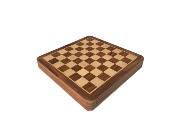 12” FLAT DRAWER TRAVEL MAGNETIC CHESS SET - Image 3