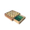 5” FLAT DRAWER TRAVEL MAGNETIC CHESS SET