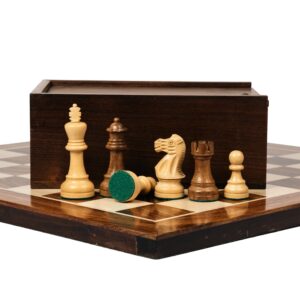 reykjavik staunton wooden chess pieces