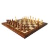 Wooden Chessboard and Storage Box