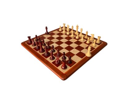3.8” ROYAL KNIGHT STAUNTON TRIPLE WEIGHTED CHESS PIECES - Image 5