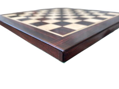 2.25” STAUNTON ROSEWOOD MAGNETIC CHESS PIECES WITH 12” ROSEWOOD SQUARE CHESSBOARD - Image 5