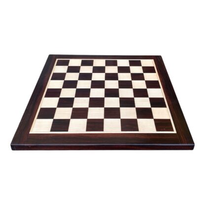 2.25” STAUNTON ROSEWOOD MAGNETIC CHESS PIECES WITH 12” ROSEWOOD SQUARE CHESSBOARD - Image 3