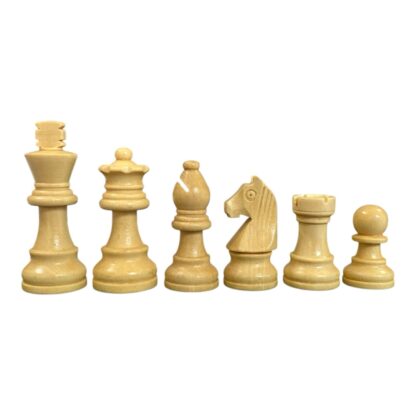 2.25” STAUNTON ROSEWOOD MAGNETIC CHESS PIECES WITH 12” ROSEWOOD SQUARE CHESSBOARD - Image 7