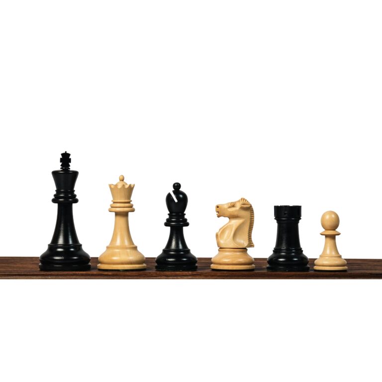 3.75” THE FISCHER SPASSKY 1972 SERIES EBONISED DOUBLE WEIGHTED CHESS PIECES 3.75" Fischer Spassky 1972 series ebonised doubled weighted chess pieces= premium wooden chess pieces for luxury chess sets by Bosshandicrafts