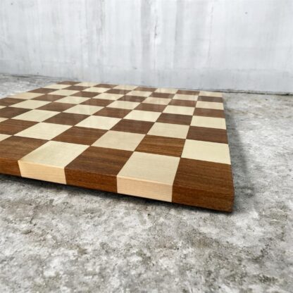 16” BORDERLESS HARDWOOD CHESSBOARD - 50mm SQUARE